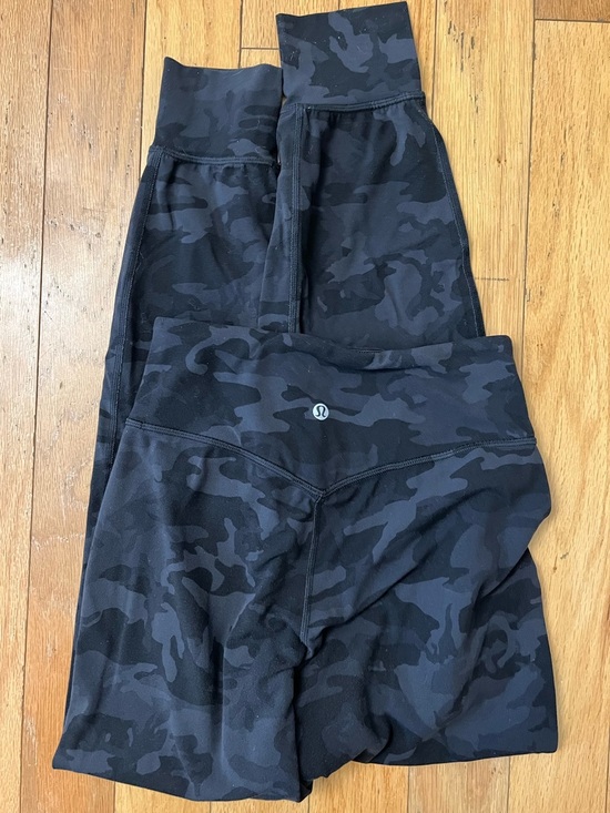 lululemon athletica Pants - Lululemon Align Jogger 28 Inch Heritage 365 Camo Deep Coal Multi Size 4